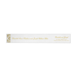Elegante Golden Wedding Wraparound