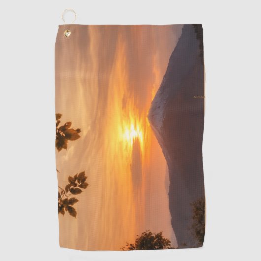 elegante  golfhanddoek (Voorkant)