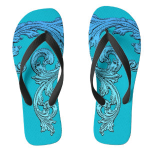 Elegante Goth-ontwerp Flip Flops