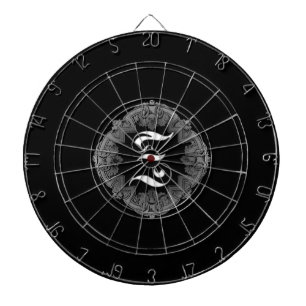 Elegante Gothic Aanvankelijk Z Dartbord