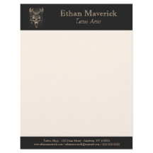 Elegante Gothic Fantasy Wolf Skull Zwart en Goud