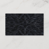 Elegante Gothic Paarse Rozen Tafel Plaats Kaart Plaatskaartje (Achterkant)