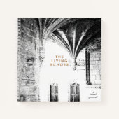 Elegante gotische architectuurschets notitieboek (Voorkant)
