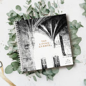 Elegante gotische architectuurschets notitieboek