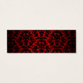 Elegante Gotische bewaar de datum mini boek marker Visitekaartjes (Achterkant)