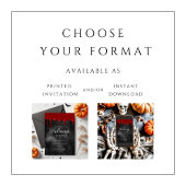 Elegante Gotische Bloed Druppelende Halloween Kaart