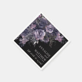 Elegante Gotische Bruiloft Servet (Hoek)