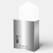 Elegante gotische Halloween bruiloft gunstbox Bedankdoosjes (Geopend)