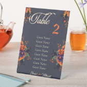 Elegante Gotische individuele tafel zitgrafiek Reclamebord Met Voetstuk (Insitu)