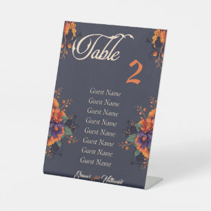 Elegante Gotische individuele tafel zitgrafiek Reclamebord Met Voetstuk