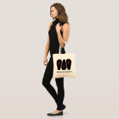 Elegante gotische kist Mortician's Assistant schat Tote Bag (Voorkant (model))