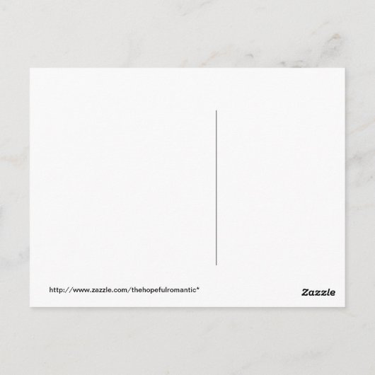 Elegante gotische kist paarse mauve Halloween Briefkaart (Achterkant)