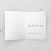 Elegante Gotische Lady Note Kaart (Binnen)