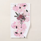 Elegante, gotische, originele badhanddoekset bad handdoek (Handdoek)