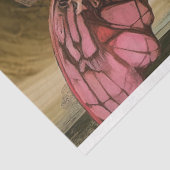 Elegante gotische Paris Gargoyle Decoupage Tissuepapier (Detail)