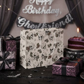 Elegante gotische schedels en Rozen Halloween Groot Cadeauzakje