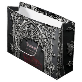 Elegante Gotische Trouwroos Frame  Groot Cadeauzakje