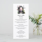 Elegante Gotische Tuinbank Menu (Staand voorkant)