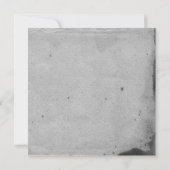 Elegante Gotische Vleermuis Kant Posh Bruiloft Uit Kaart (Achterkant)