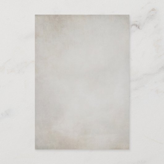 Elegante Gotische Waterverf Bloemen bruiloft Detai Informatiekaartje (Achterkant)