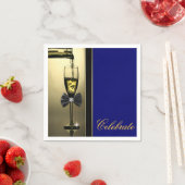 Elegante goud champagne servet (Insitu)