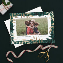 Elegante goud folie takken 3 foto Kerstmis