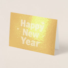 Elegante goud geborduurde typografie Klasse Feest Folie Kaarten