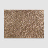 Elegante Goud Glitter Tissuepapier (Voorkant)