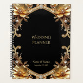 Elegante goud kader planner (Voorkant)