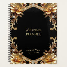 Elegante goud kader planner