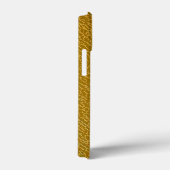 Elegante goud textuur beschermende Case-Mate iPhone case (Achterkant / Rechts)