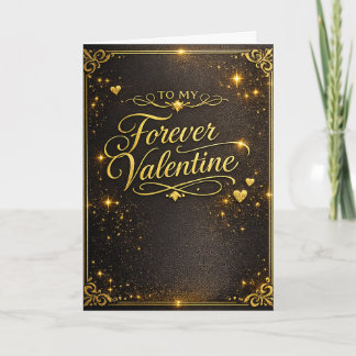 Elegante Goud Valen Feestdagen Kaart