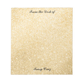 Elegante Goud/Zilver Custom Notes Notitieblok