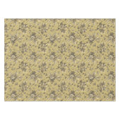 Elegante  goudbruine eikenbladeren eikels tafelkleed (Voorkant (Horizontaal))