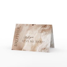 Elegante Gouden Abstracte Zal Je Me Weggeven