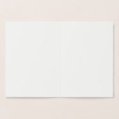 Elegante gouden ananas op wit folie kaarten (Binnen)