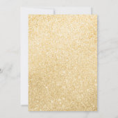 Elegante gouden ballonnen op zwart 60e verjaardags kaart (Achterkant)