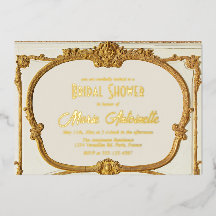 Elegante Gouden Barok Rococo Bruiloftsfeest
