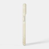 Elegante gouden barokke monogram telefoonhoes iPhone 15 case (Rechterkant)