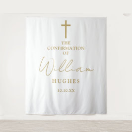 Elegante gouden bevestigingsfotobehang wandkleed