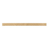elegante gouden bijen gevlekt patroon satijnen lint (Voorkant)