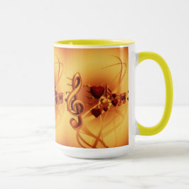 Elegante  gouden biljetten mok