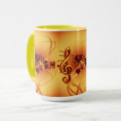 Elegante gouden biljetten mok (Voorkant links)