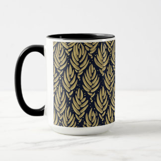 Elegante Gouden Blad Combo Mok