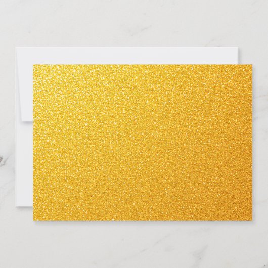 Elegante Gouden Bloemen Minimalistische Quinceaner Save The Date (Achterkant)