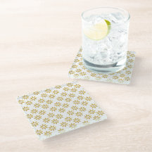 Elegante gouden bloemen patroon wit