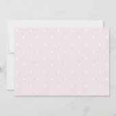 Elegante gouden bloementekst | doop kaart (Achterkant)