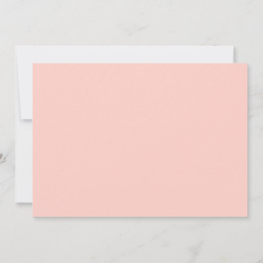 Elegante gouden bloemtekst | Liefde bruiloft Kaart (Achterkant)