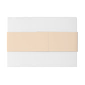 Elegante gouden blos bloemenbruiloft uitnodigingen wikkel (Achterkant Voorbeeld)