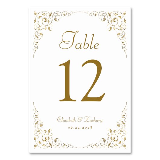 Elegante gouden  botanische bruiloft kaart (Achterkant)